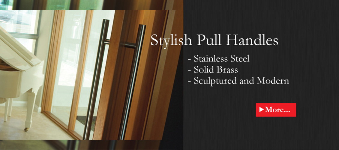 Stylish pull handles