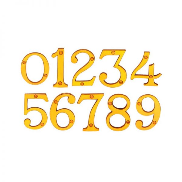 Victorian Style Numbers 1 Door and Hardware