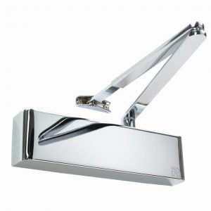 Polished Chrome Overhead Door Closer