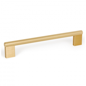 Dark brass handle