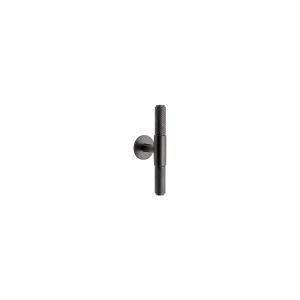 Knurled T Knob, 90mm length - Graphite Nickel