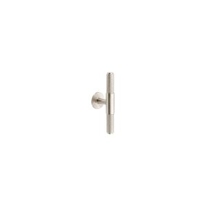 Knurled T Knob, 90mm length - Brushed Nickel