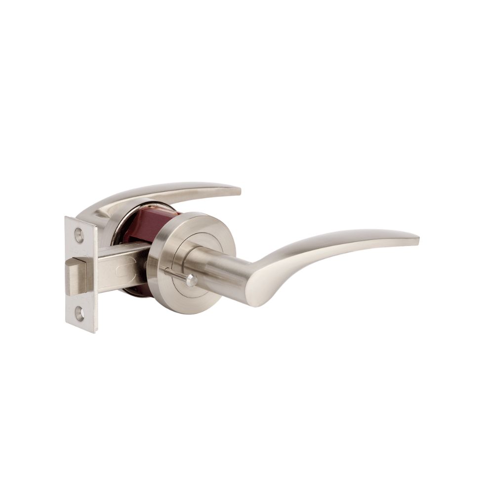 Apollo Integrated Privacy Set - Brushed Nickel